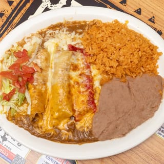 Cheese Enchilada Plate
