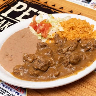 Carne Guisada Plate